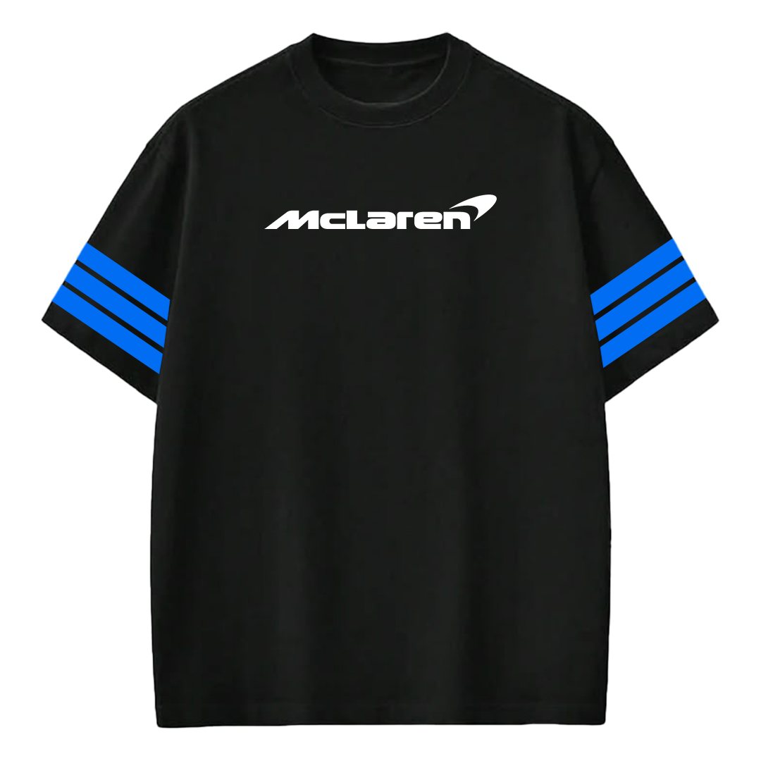 AZURE GRIDLINE MCLAREN TEE